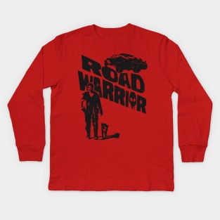 Mad max the road warrior with his dog Kids Long Sleeve T-Shirt